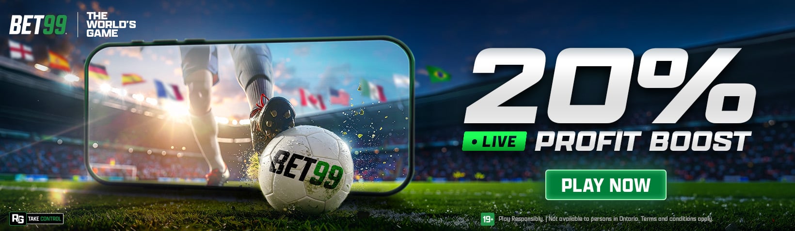 bet99 live 20 profit boost